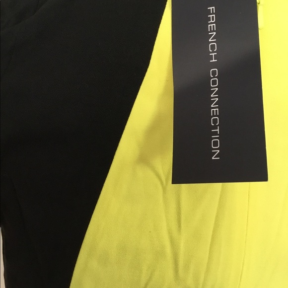 French connect black lime dress - Picture 4 of 5